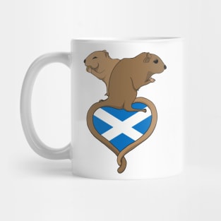 Gerbil Scotland (light) Mug